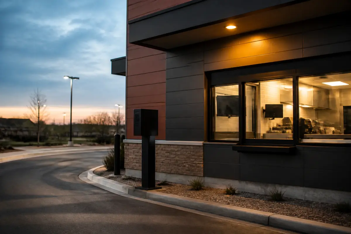 Census counts each drive-through or counter location as one establishment, whether a franchisee or the brand owns it.